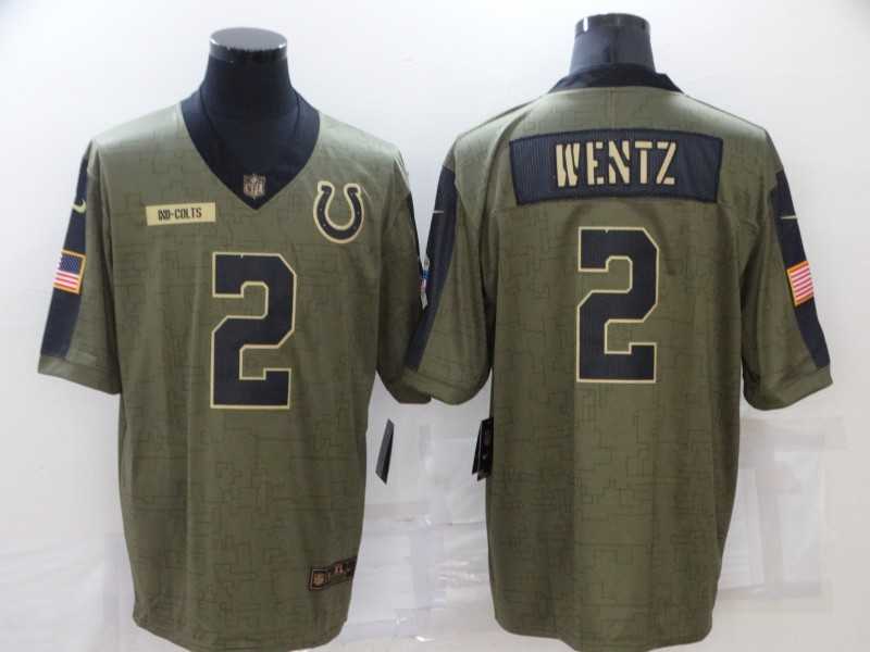 Nike Colts 2 Carson Wentz Olive 2021 Salute To Service Limited Jersey Dzhi,We sell and wholesale Nike Colts 2 Carson Wentz Olive 2021 Salute To Service Limited Jersey Dzhi on line form chian!